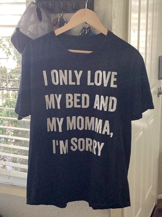 & Other Stories Other - & Other Stories Black Graphic Tee with White Text